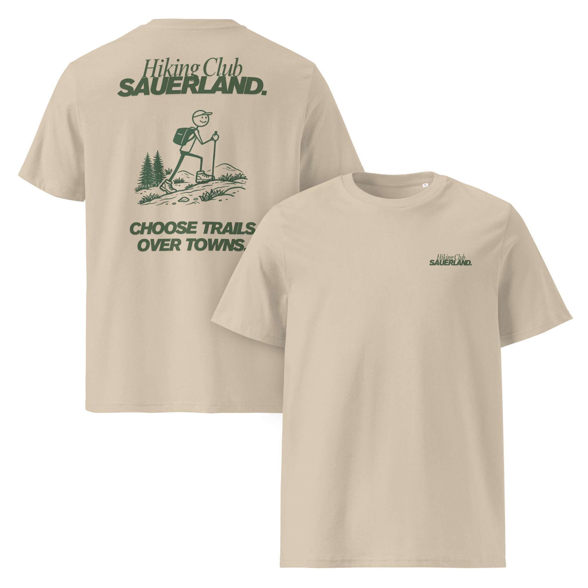 HIKING CLUB - Shirt / beige - SAUERLAND CLOTHING