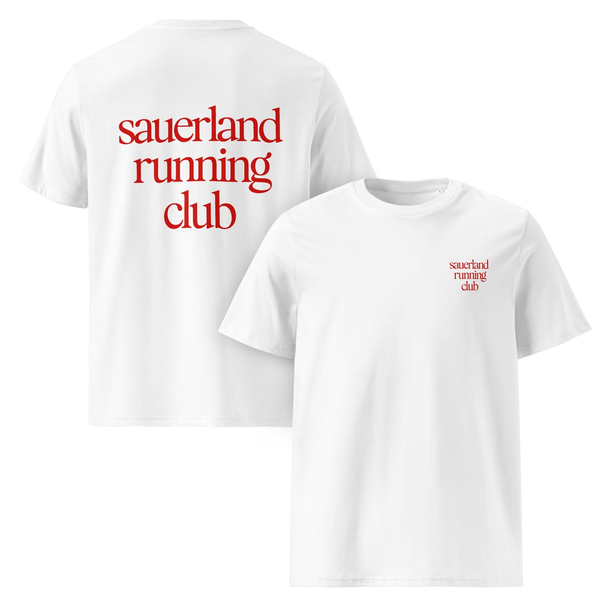 RUNNING CLUB - Shirt / rot - SAUERLAND CLOTHING